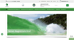 Desktop Screenshot of magnesium-pur.de